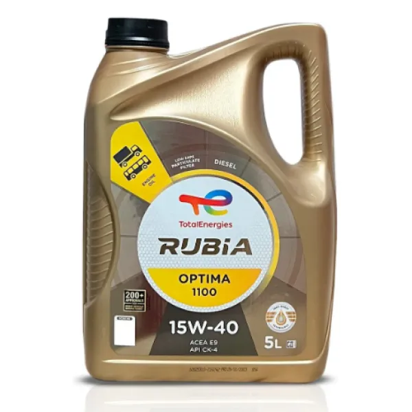 ACEITE TOTAL RUBIA 15W 40 OPTIMA 1100 15W 40 5 LITROS - TotalEnergies